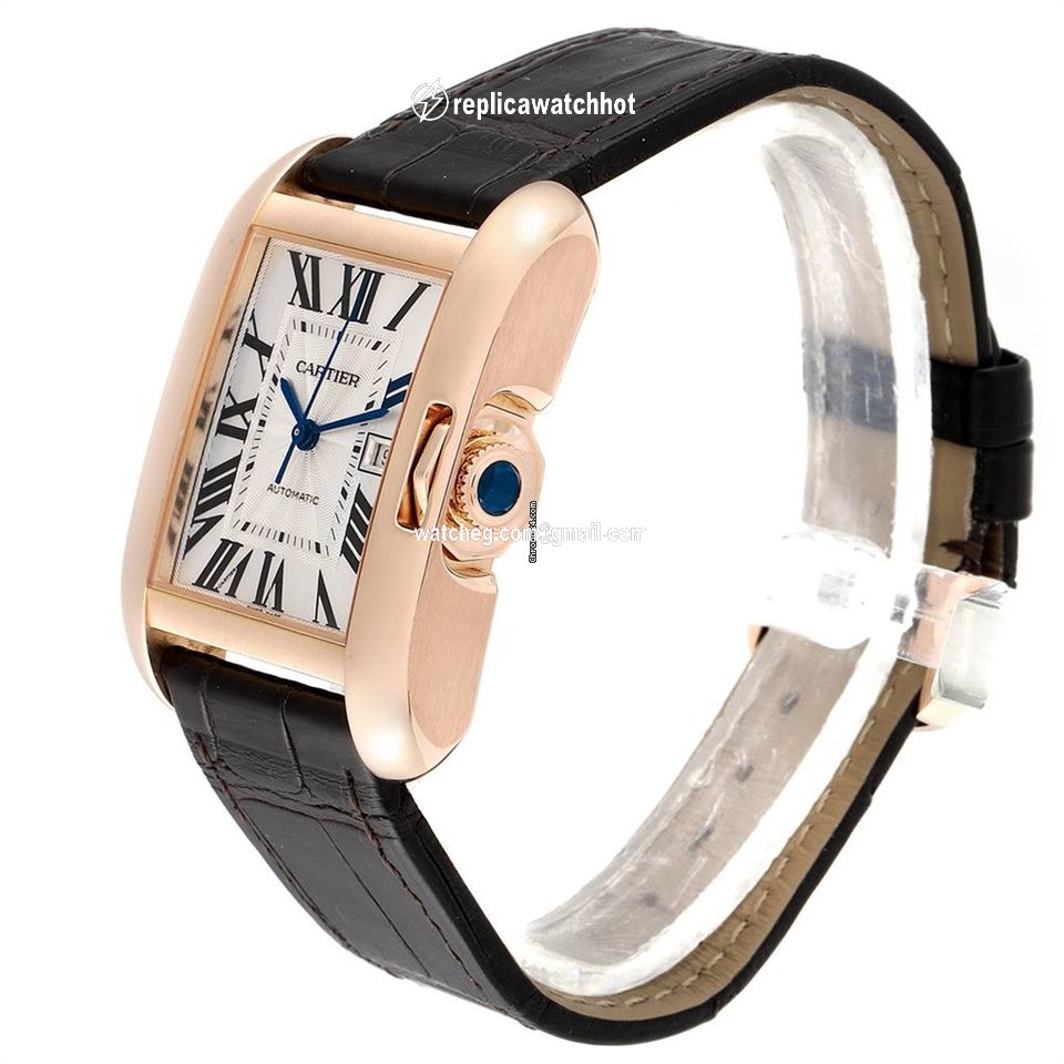 Cartier Tank Anglaise Womens watch Automatic Rose gold W5310005 5