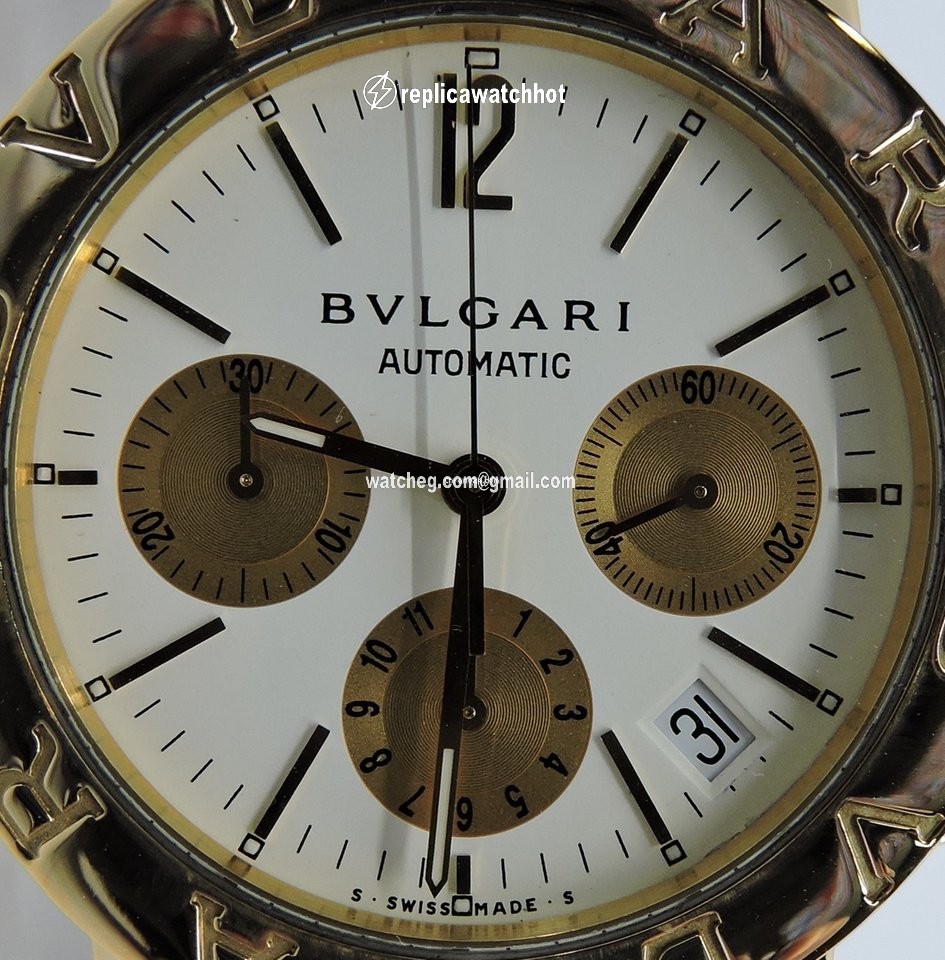 Bulgari Bulgari Mens watch Unisex Automatic Yellow gold BB38GLCH 5