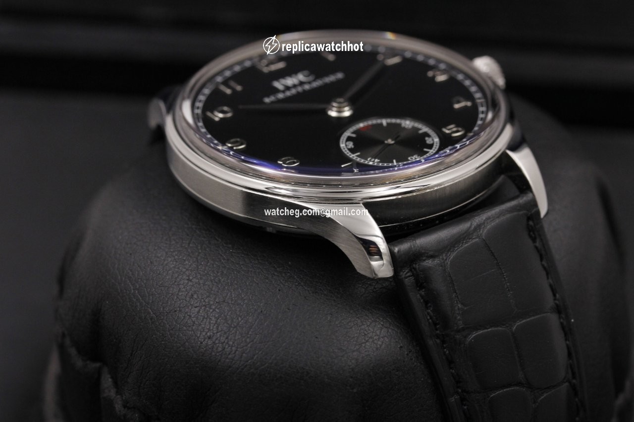IWC Portuguese Hand-Wound Steel IW5454-07 5
