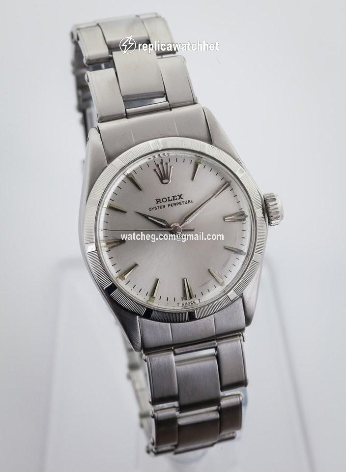 Rolex Oyster Perpetual Mens watch Unisex Steel Automatic 6549 5
