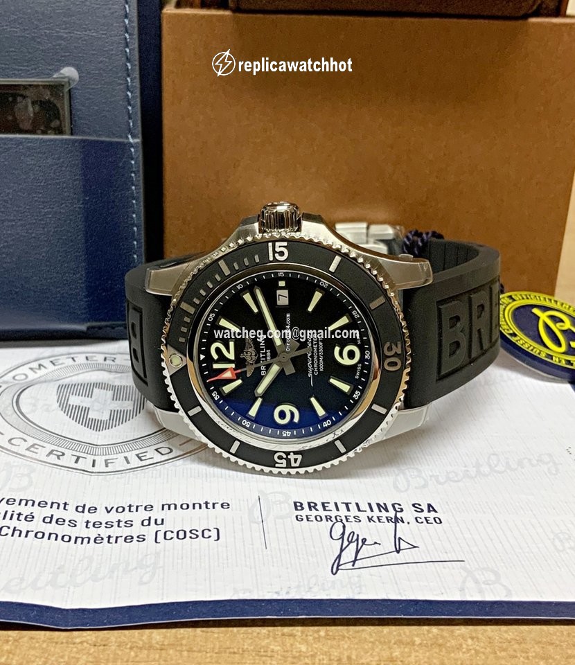 Breitling Superocean 44 Mens watch Unisex Automatic Steel A17367D71B1S2 5