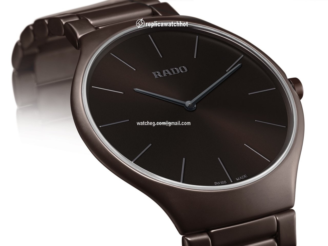 Rado True Thinline Womens watch Quartz Ceramic R27269302 5