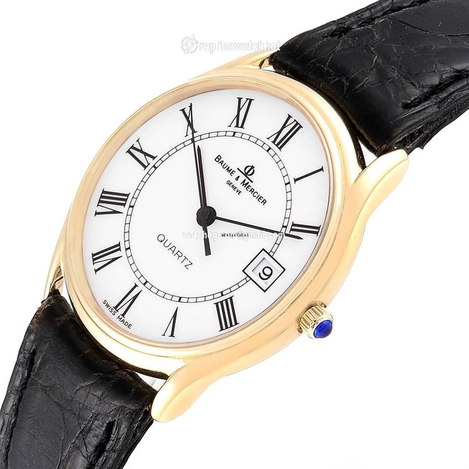 Baume & Mercier Classima Mens watch Unisex Quartz Yellow gold 95248 5