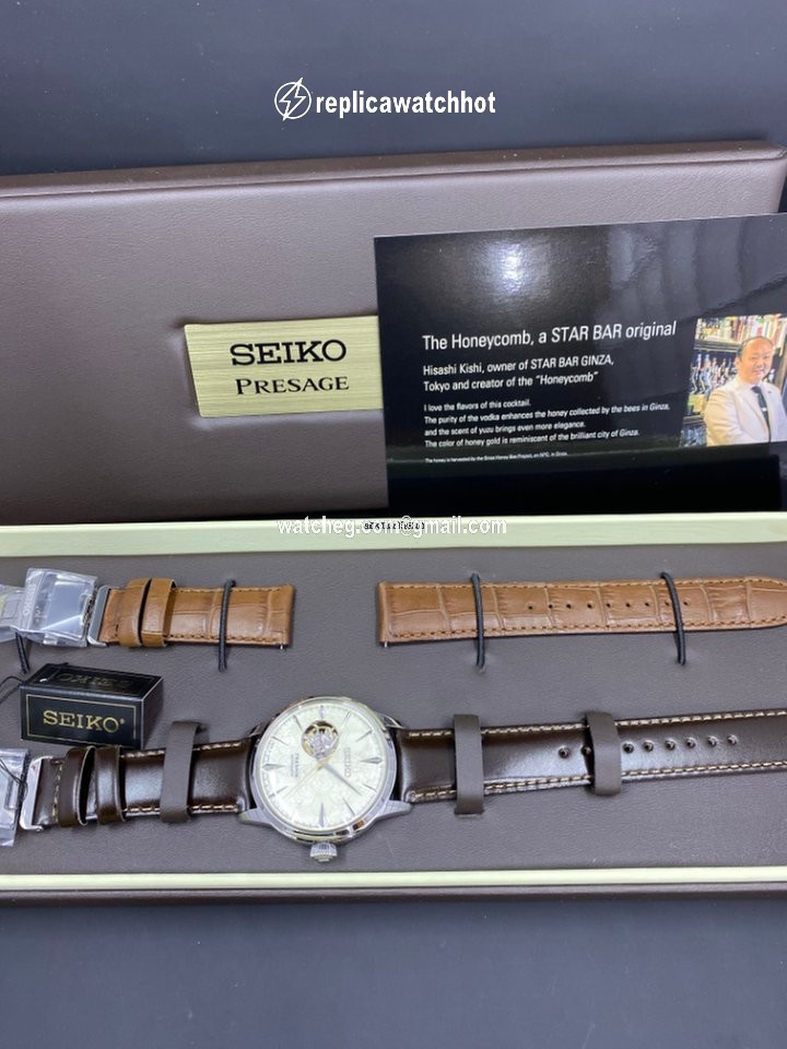 Seiko Presage Mens watch Unisex Automatic Steel SSA409J1 5