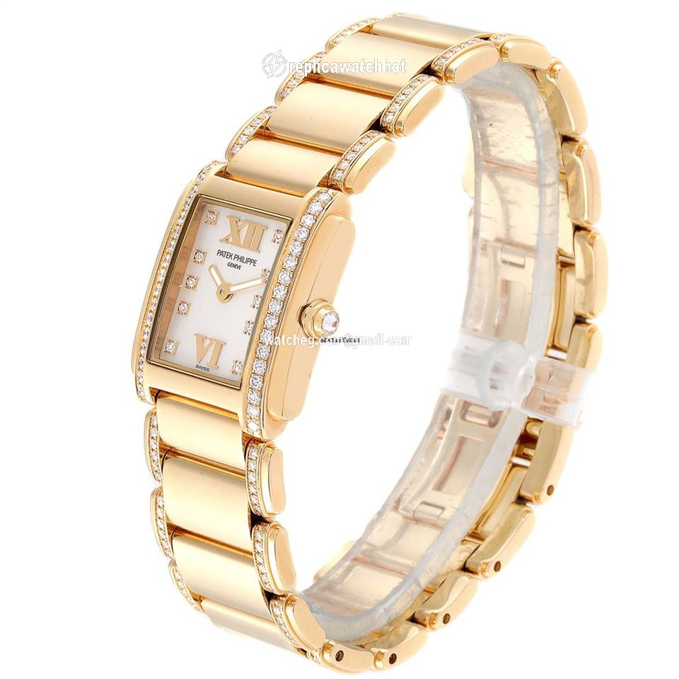 Patek Philippe Twenty~4 Womens watch Quartz Rose gold 4908 11R-011 5