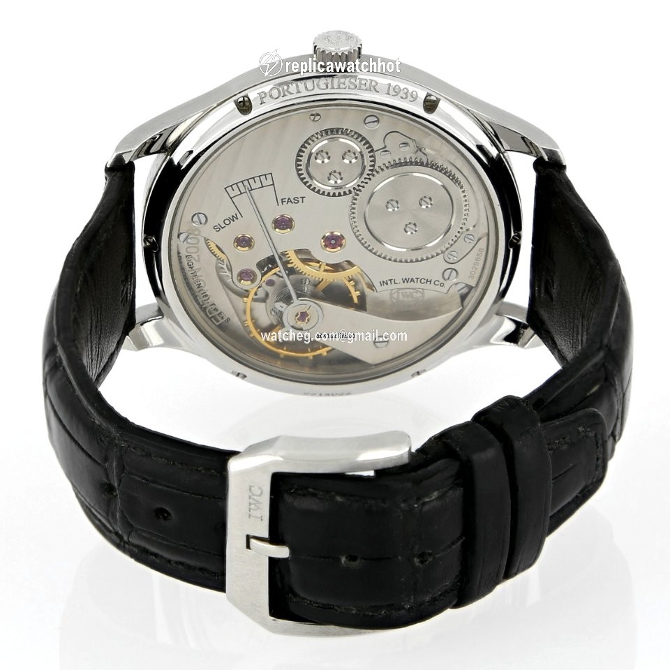 IWC Portuguese Hand-Wound Manual winding Steel 544501 5