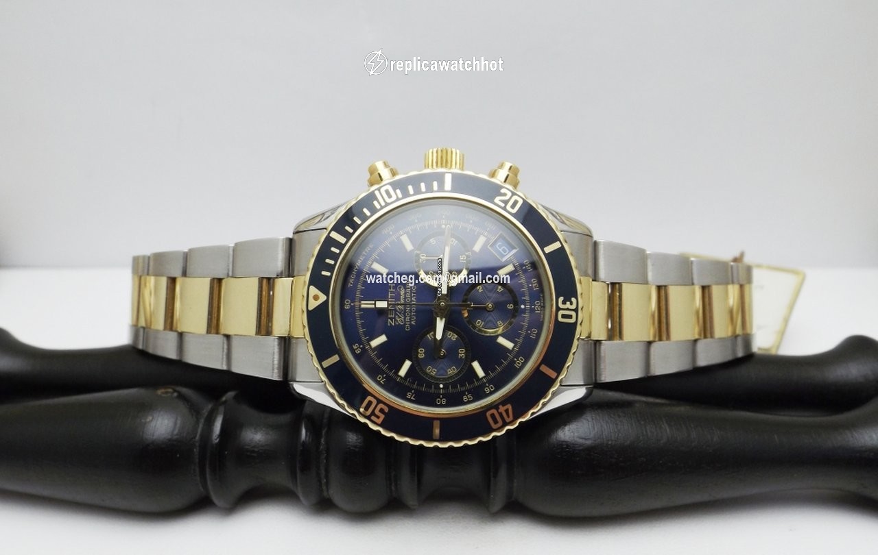 Zenith El Primero Mens watch Unisex Automatic Gold Steel 89.0315.400 5