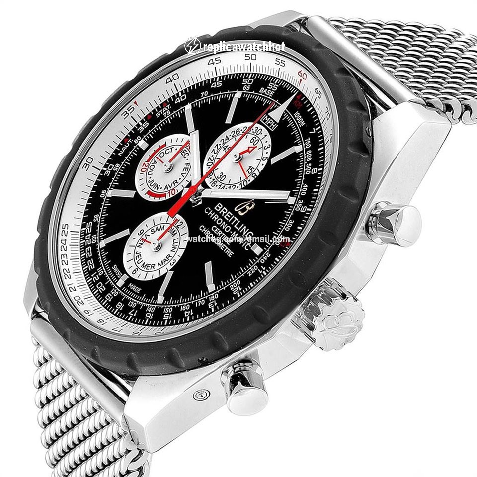 Breitling Chrono-Matic 1461 Mens watch Unisex Automatic Steel A19360 5