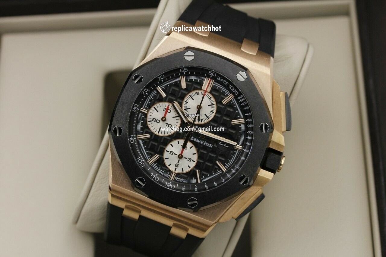 Audemars Piguet Royal Oak Offshore Chronograph Mens watch Unisex Automatic Rose gold 26400OR.OO.A002CA.01 5