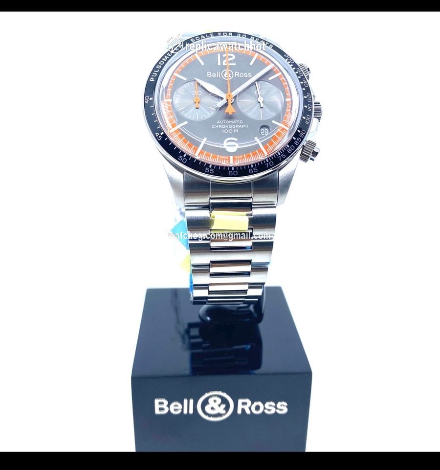 Bell & Ross BR V2 Mens watch Unisex Automatic Steel BRV294-ORA-ST SST 5