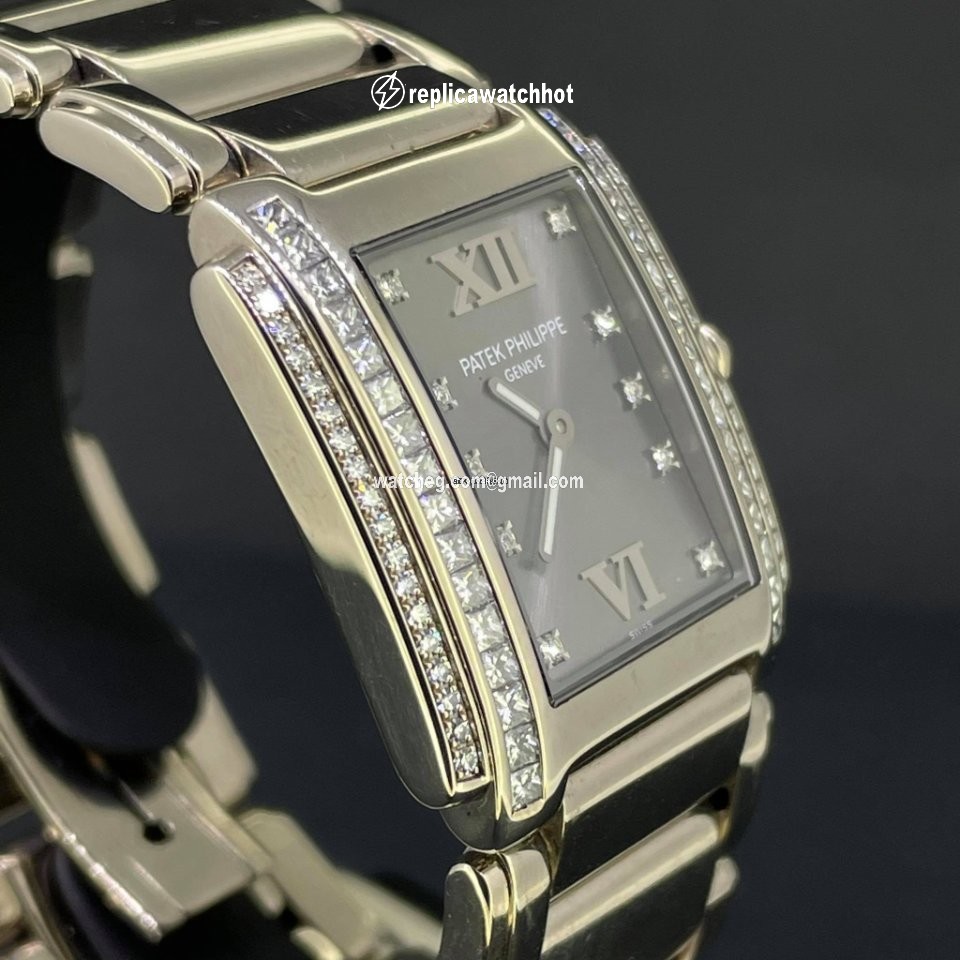 Patek Philippe Twenty~4 Womens watch Quartz White gold 4910 20G-010 5