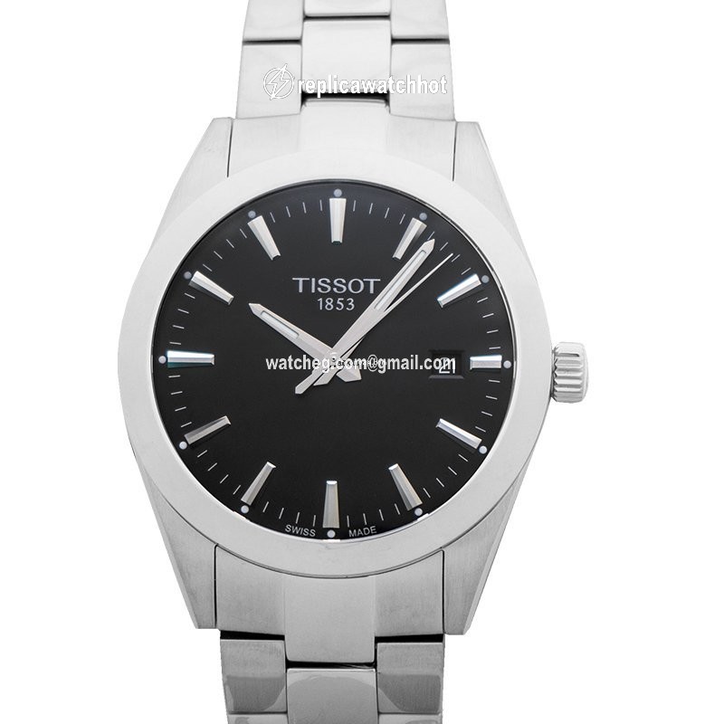 Tissot Mens watch Unisex Quartz Steel T127.410.11.051.00 5