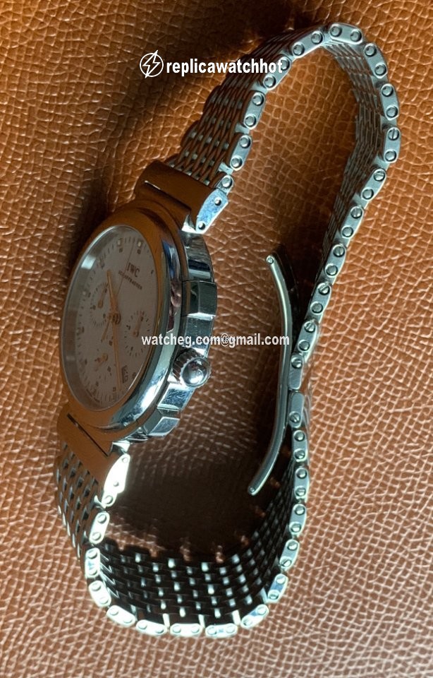 IWC Da Vinci Chronograph Mens watch Unisex Quartz Steel 3728-002 5