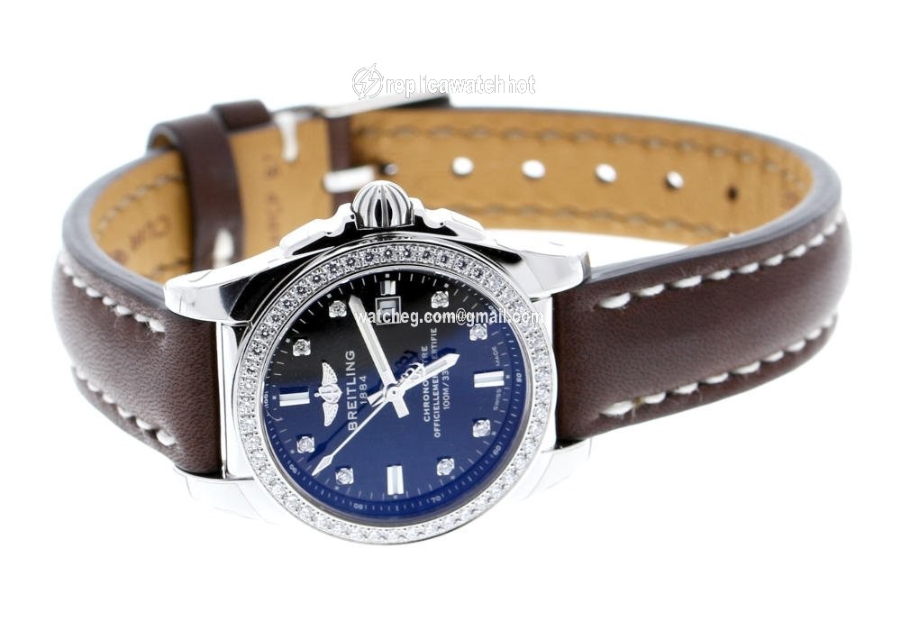 Breitling Galactic Mens watch Unisex Quartz Steel A7234853 BE50 5