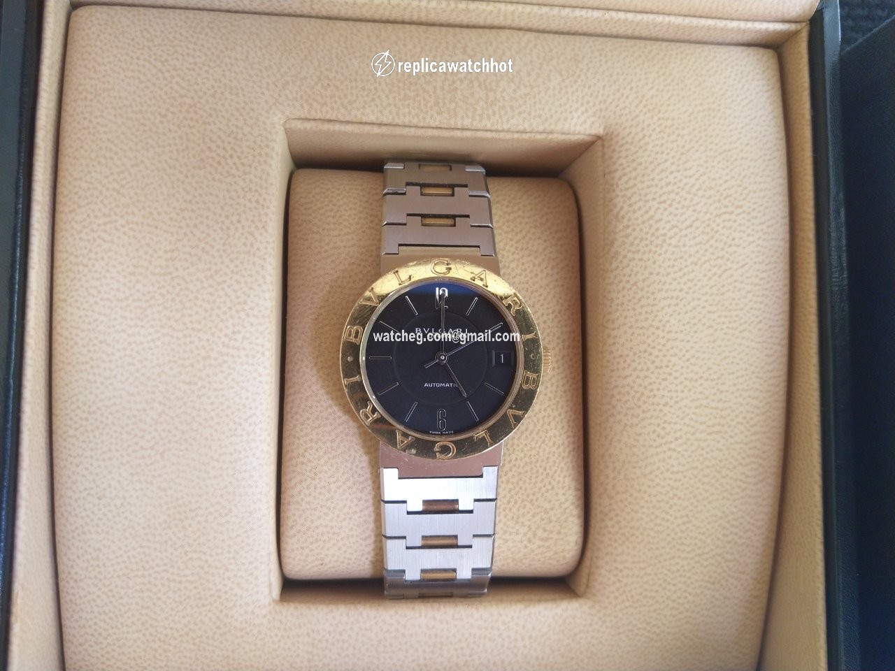Bulgari Bulgari Mens watch Unisex Automatic Gold Steel BB 33 SG AUTO 5