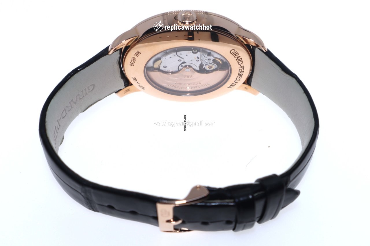 Girard Perregaux 1966 Mens watch Unisex Automatic Rose gold 49538-52-131-BK6A 5