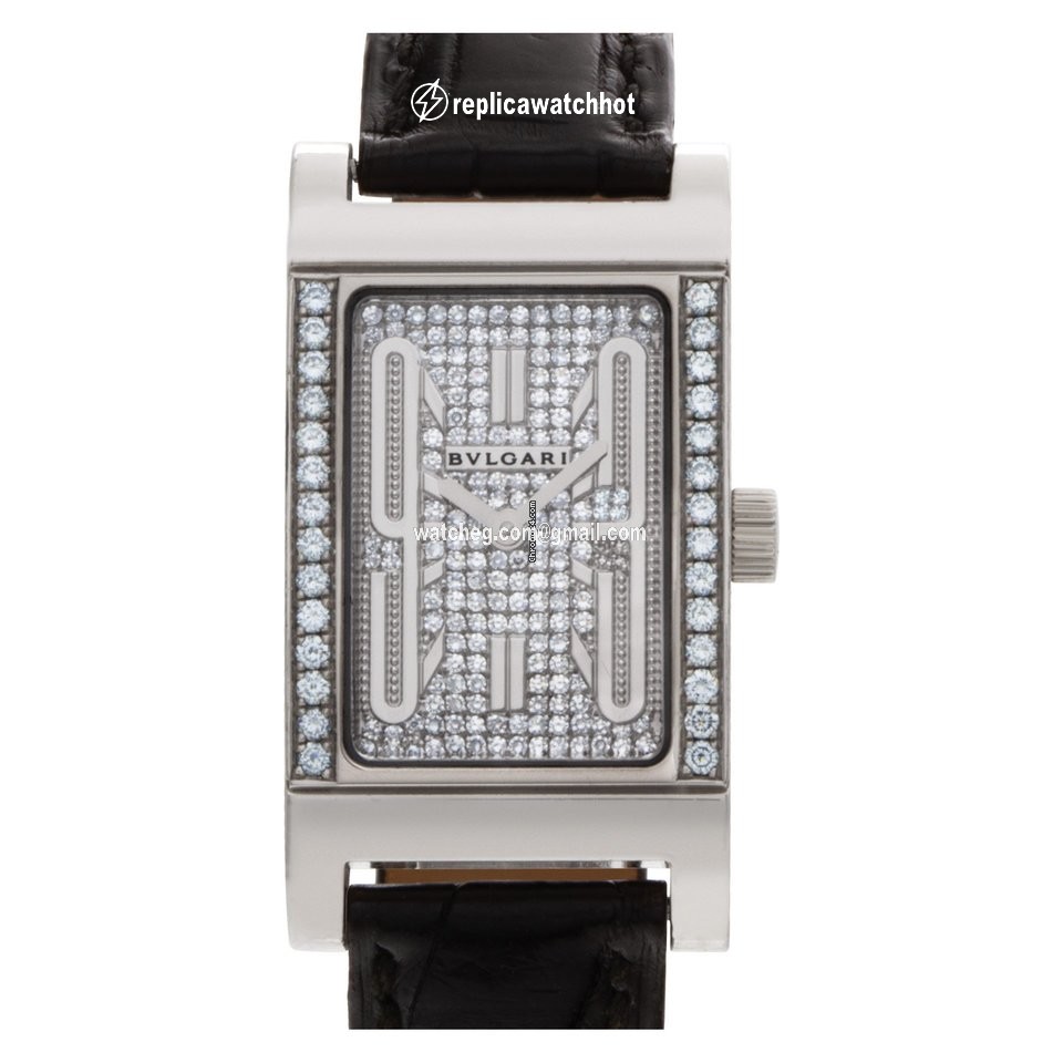 Bulgari Rettangolo Quartz White gold RT W39 G 5