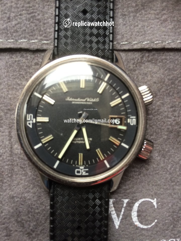 IWC Aquatimer Mens watch Unisex Manual winding Steel 812 AD Kompressor mit IWC Box 5