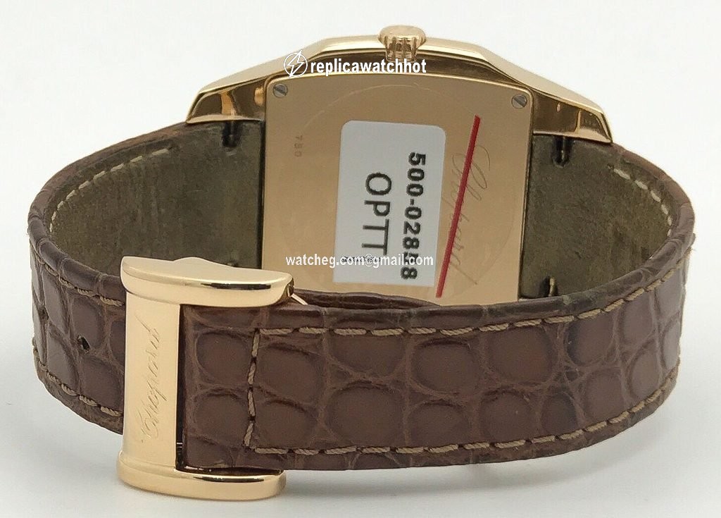 Chopard Two O Ten Mens watch Unisex Quartz Rose gold 127468-5003 5