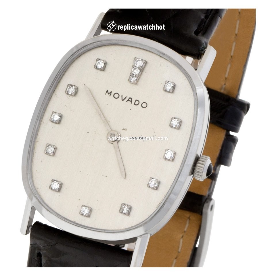 Movado Manual winding White gold 5120 5