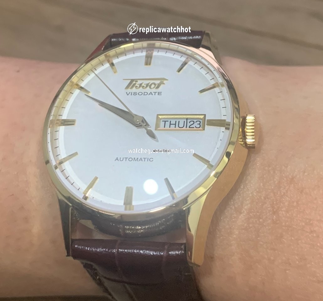Tissot Heritage Visodate Mens watch Unisex Automatic Steel T0194303603101 5