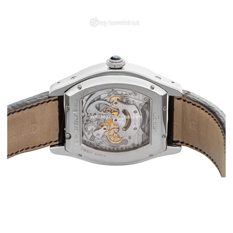 Cartier Tortue Mens watch Unisex Manual winding Platinum W1545751 5