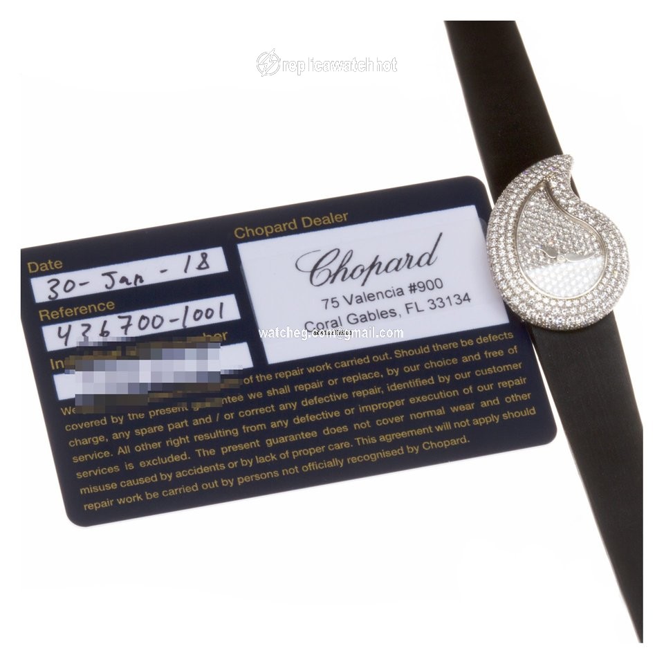 Chopard Quartz White gold 43 6700 5