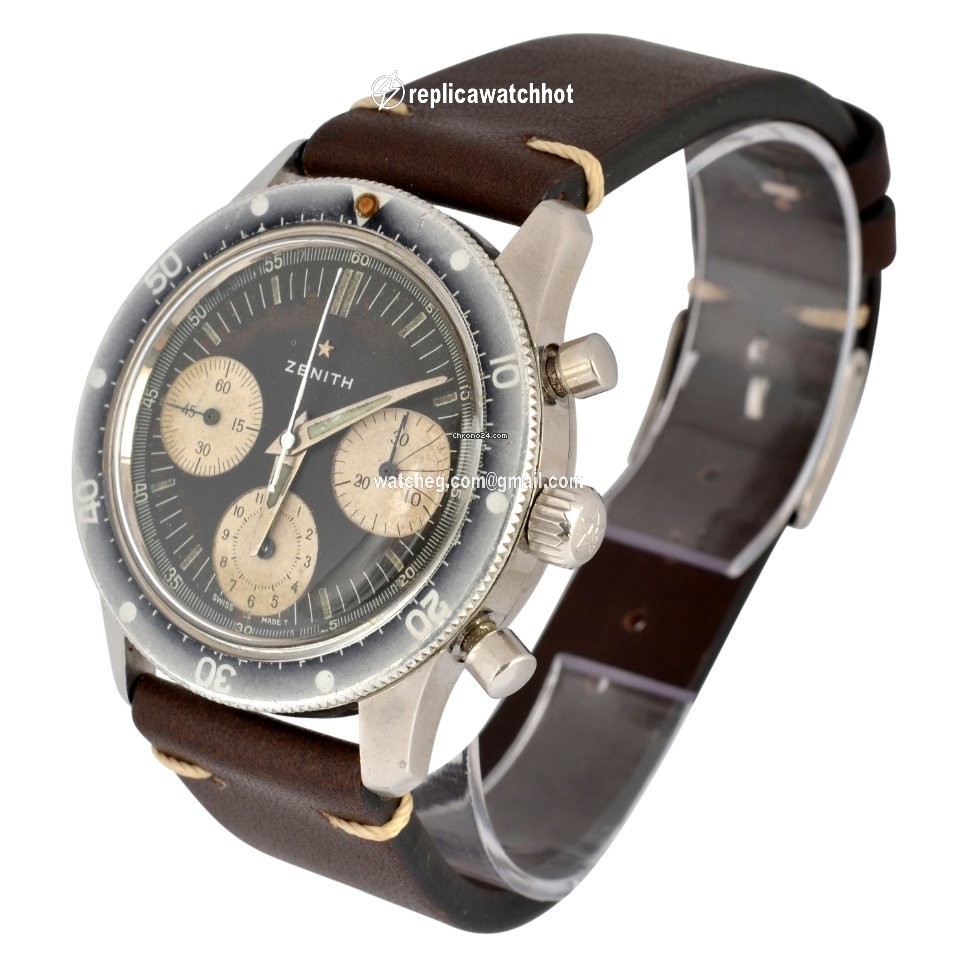 Zenith Mens watch Unisex Manual winding Steel A277 5