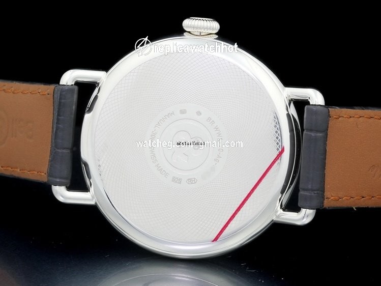 Bell & Ross Vintage Mens watch Unisex Manual winding Silver BRWW1-ME-AG-OP-SCR 5