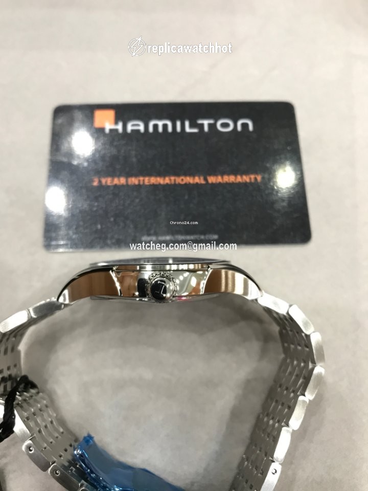 Hamilton Valiant Mens watch Unisex Automatic Steel H39515134 5