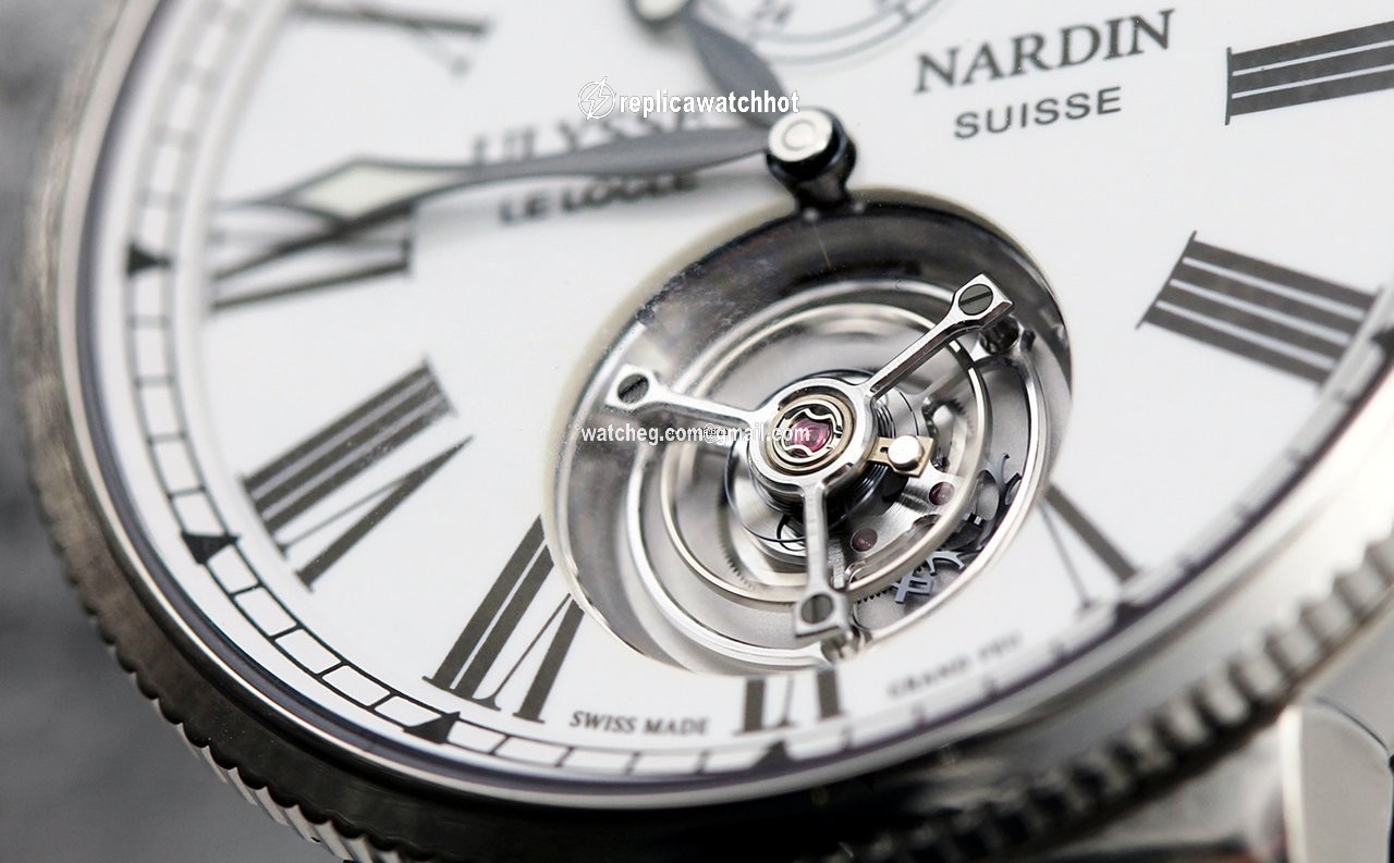 Ulysse Nardin Marine Tourbillon Mens watch Unisex Automatic Steel 1283-181-3 E0 5