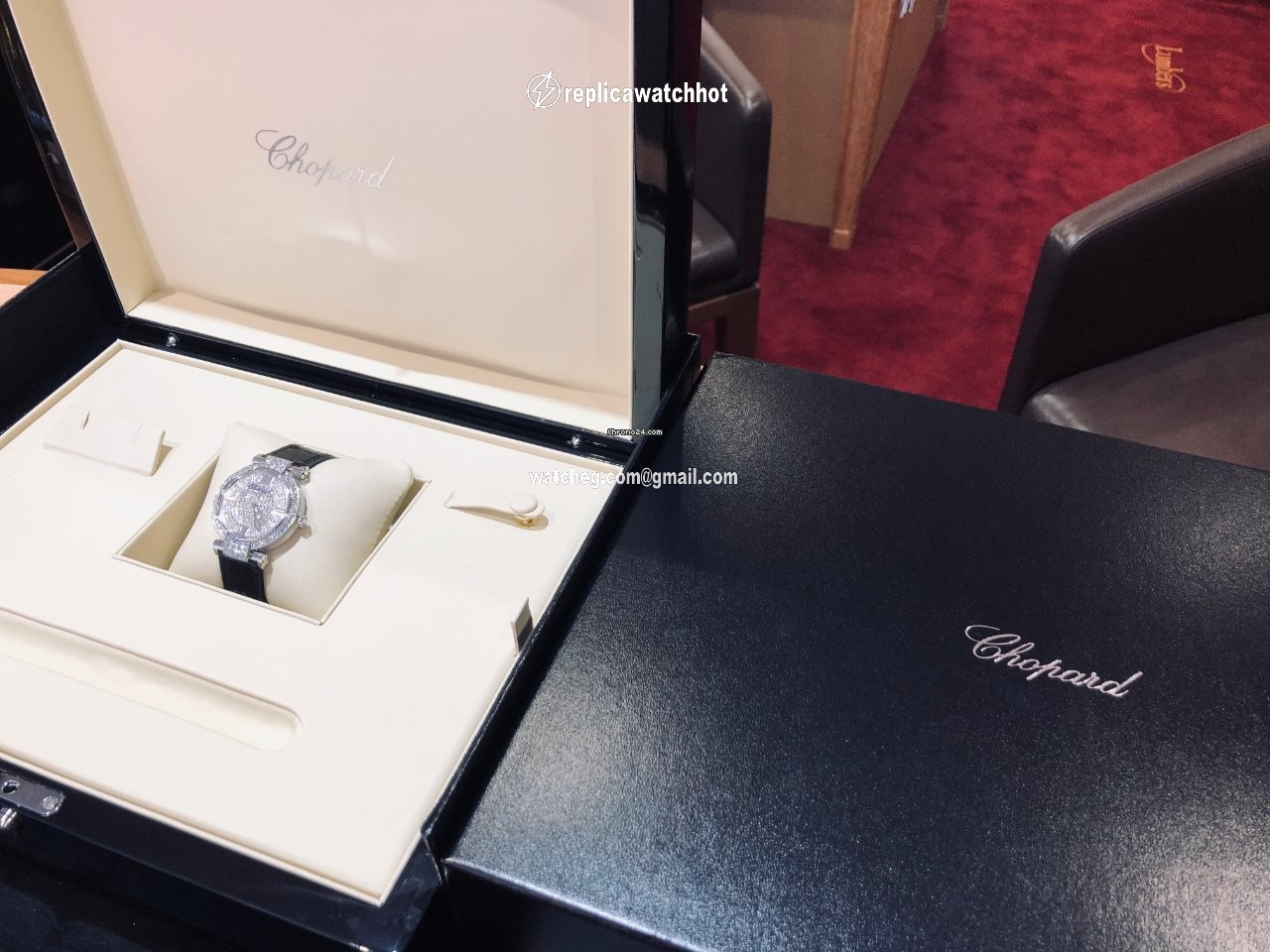 Chopard Imperiale Quartz White gold 384242-1001 5