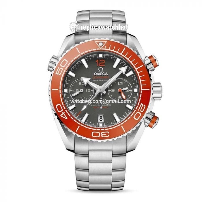 Omega Seamaster Planet Ocean Chronograph Mens watch Unisex Automatic Steel 215.30.46.51.99.001 5
