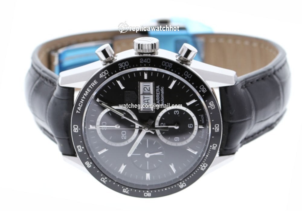 TAG Heuer Carrera Calibre 16 Mens watch Unisex Automatic Steel CV201AG.BA0725 5