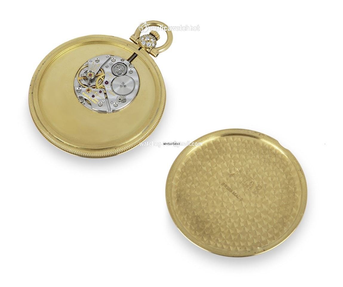 Breguet Mens watch Unisex Manual winding Yellow gold Breguet Pocket Watch 1730BA 5