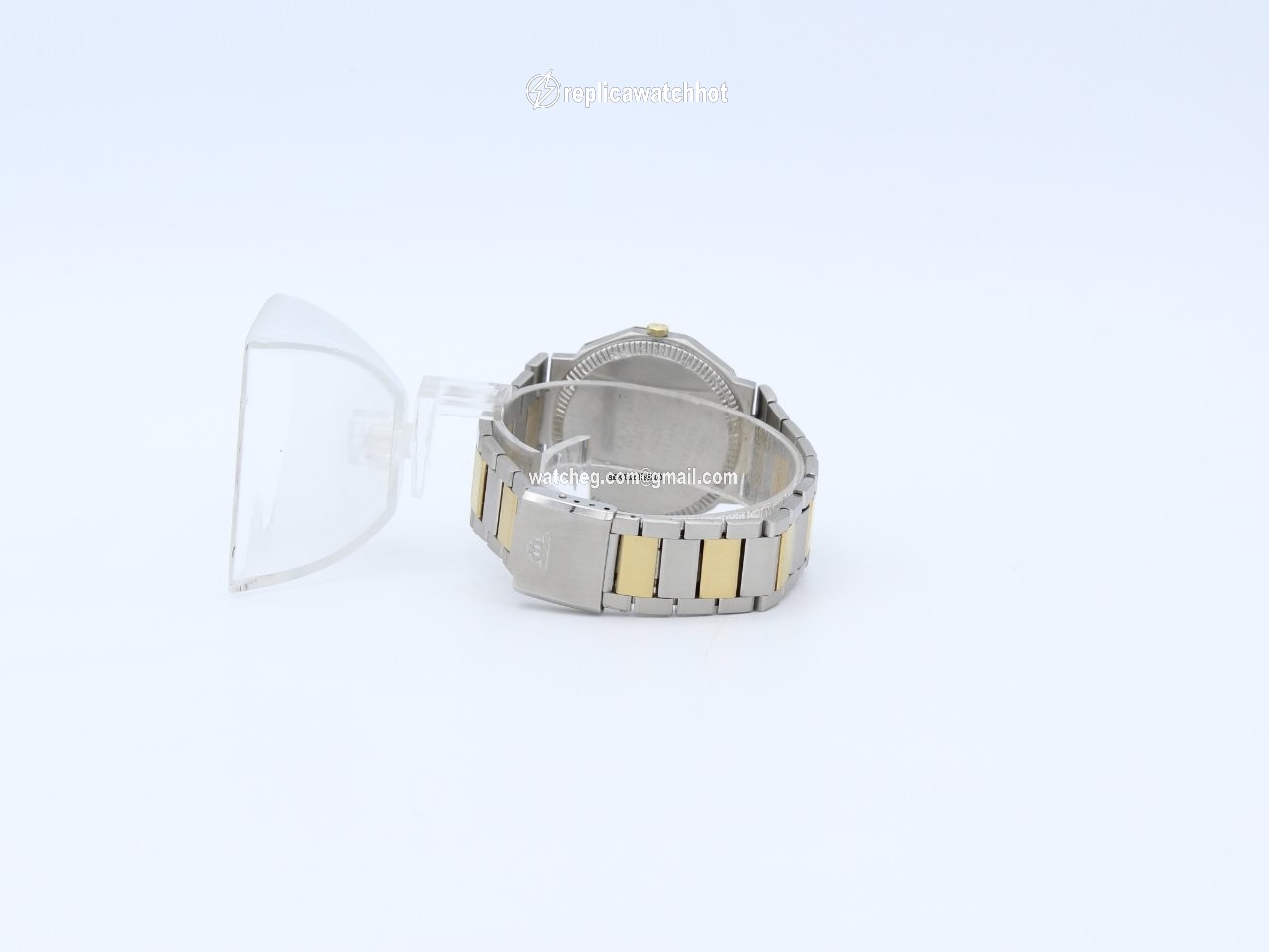 Baume & Mercier Riviera Mens watch Unisex Quartz Gold Steel A51120.018 5