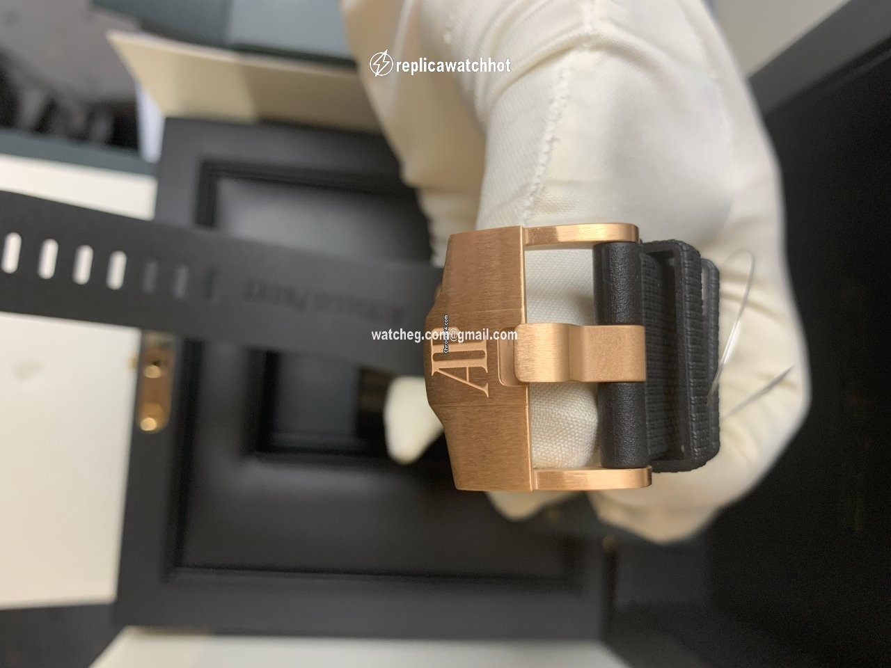 Audemars Piguet Royal Oak Offshore Chronograph Mens watch Unisex Automatic Ceramic 26405nr.oo.a002ca.01 5