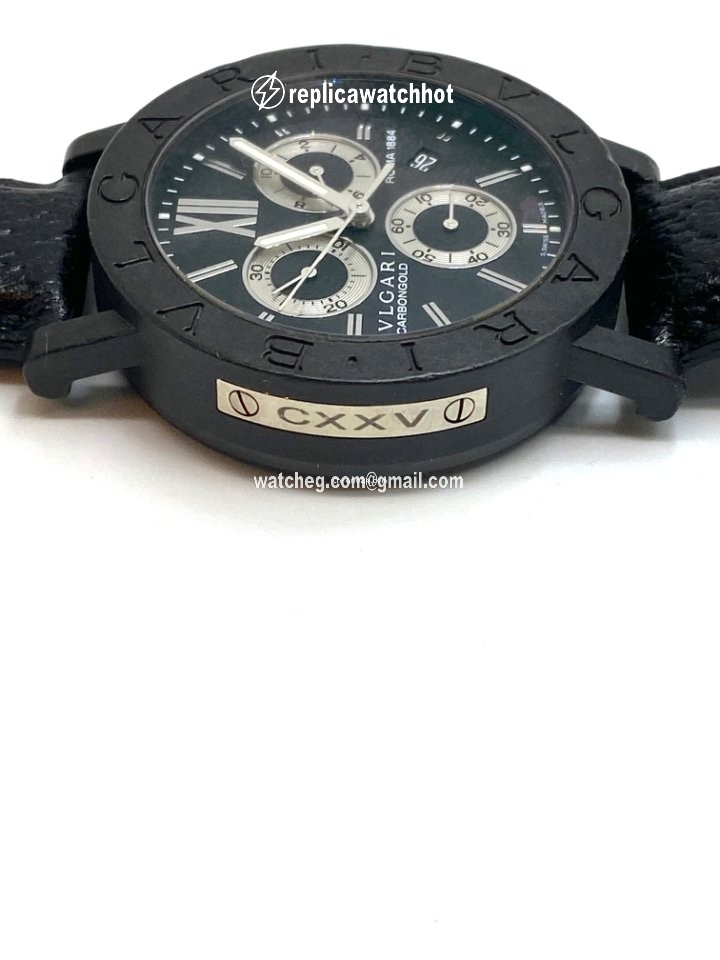 Bulgari Bulgari Mens watch Unisex Quartz Carbon BB38CL 5