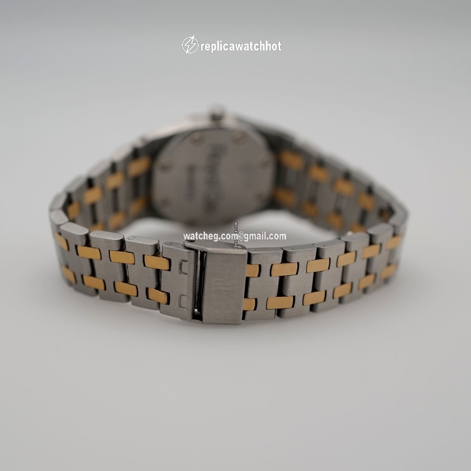Audemars Piguet Royal Oak Lady Womens watch Quartz Gold Steel 6007SA 5