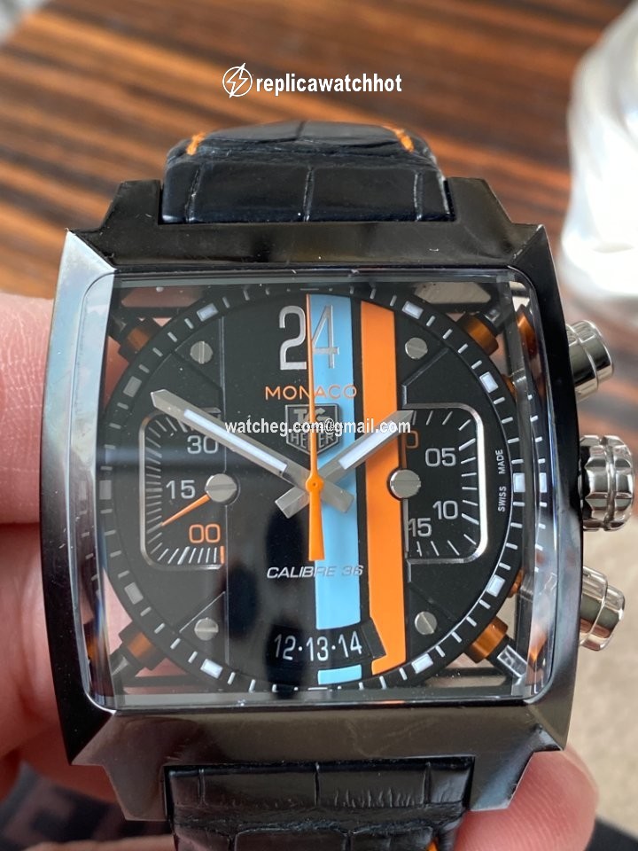 TAG Heuer Monaco Calibre 36 Mens watch Unisex Automatic Steel CAL5112 5