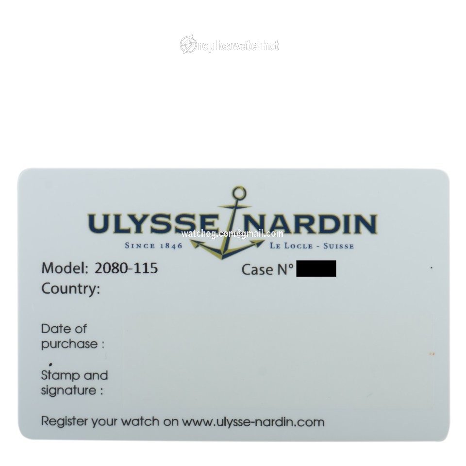 Ulysse Nardin Freak Mens watch Unisex Manual winding White gold 2080-115 5