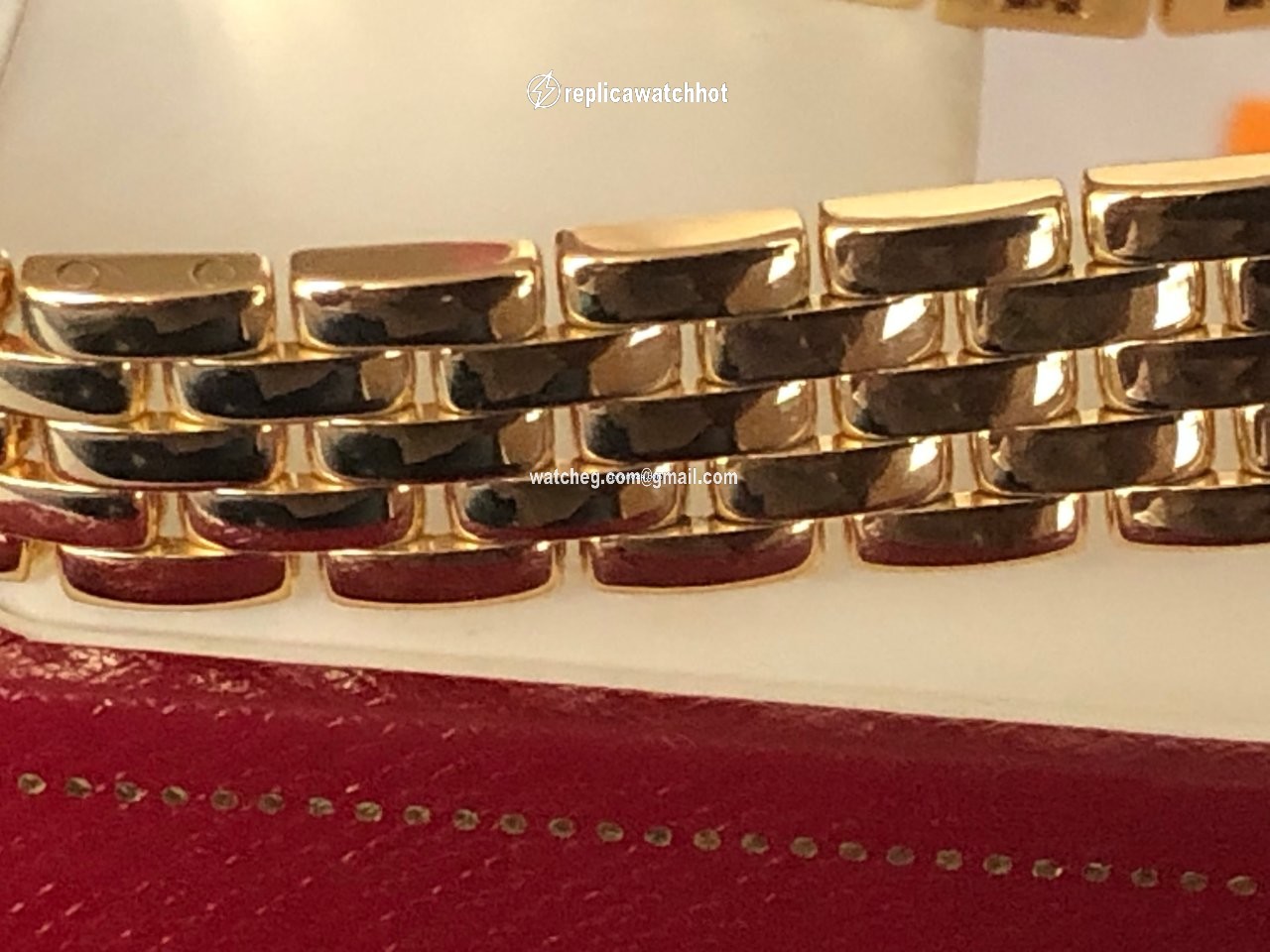 Cartier Panthere Womens watch Quartz Yellow gold 866919 5