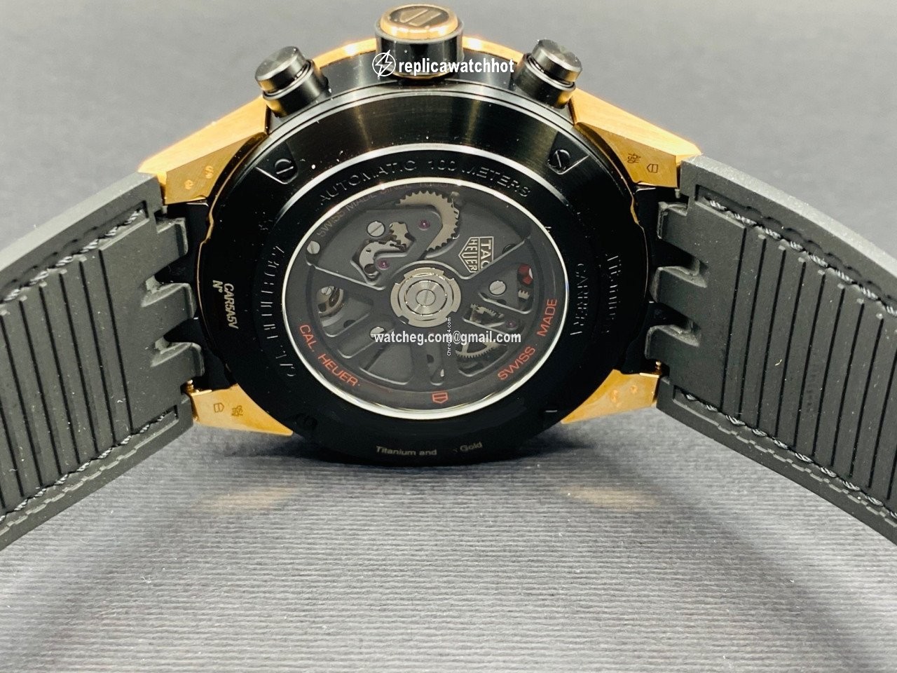 TAG Heuer Carrera Heuer-02T Automatic Ceramic CAR5A5V.FC6377 5