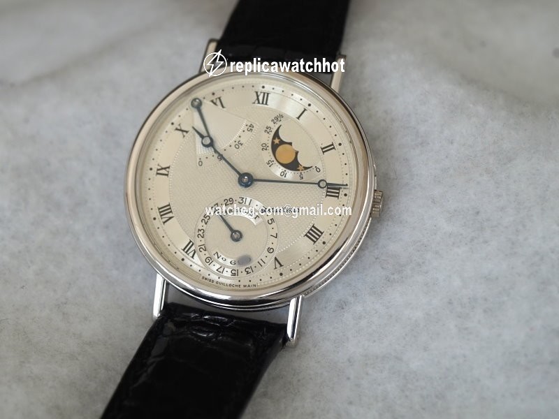 Breguet Classique Mens watch Unisex Manual winding White gold 3130BB 11 986 5