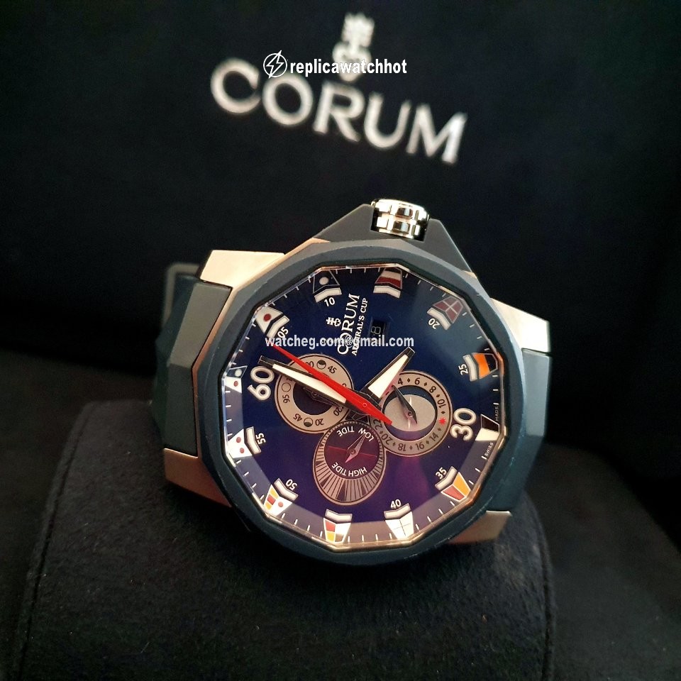 Corum Admirals Cup Seafender Tides 48 Mens watch Unisex Automatic Titanium 277.933.06 0373 AB12 5