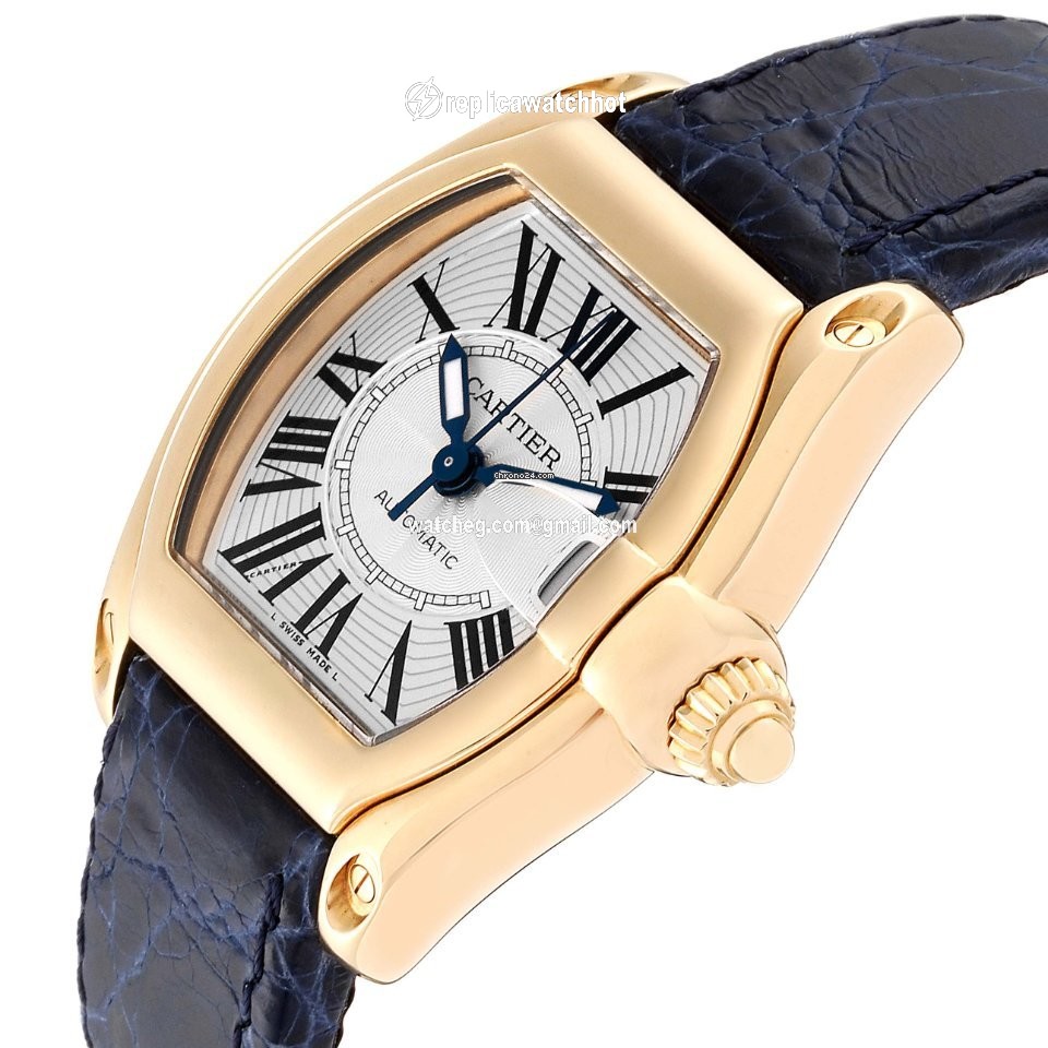 Cartier Roadster Mens watch Unisex Automatic Yellow gold W62005V2 5
