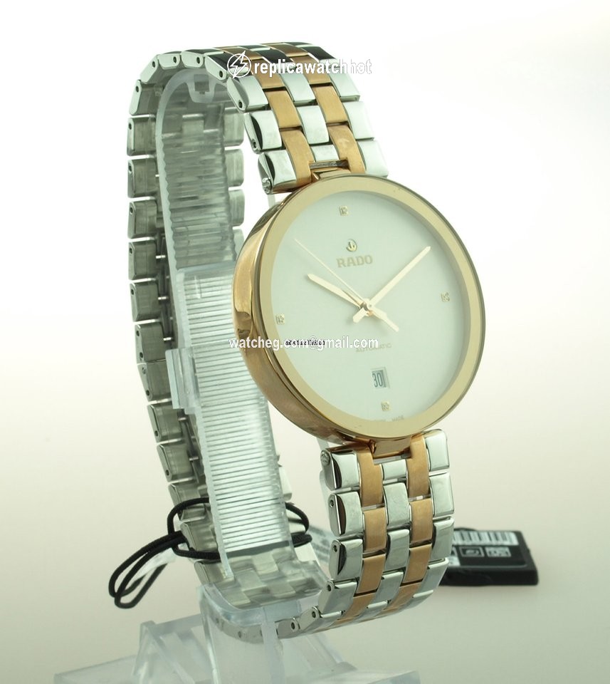 Rado Florence Mens watch Unisex Quartz Gold Steel R48902733 5