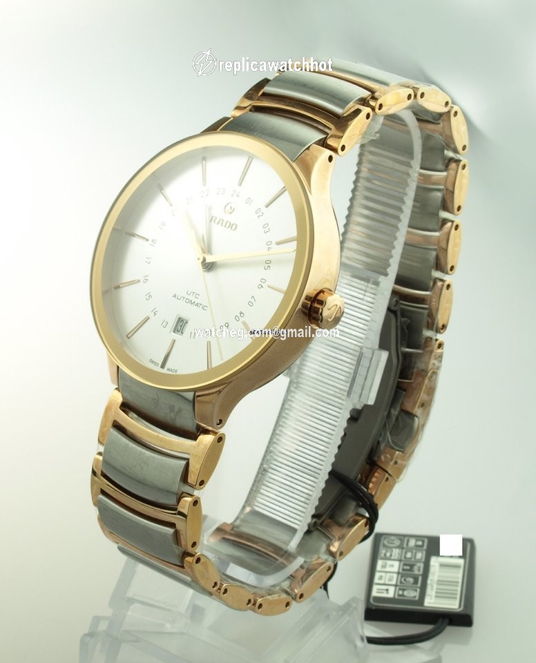 Rado Centrix Mens watch Unisex Automatic Gold Steel R30162013 5
