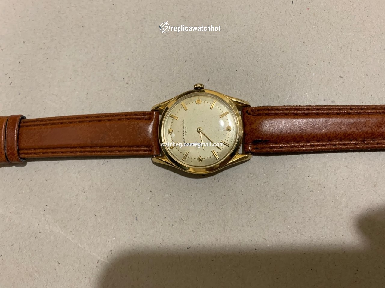 Vacheron Constantin Patrimony Mens watch Unisex Manual winding Yellow gold 6136 5