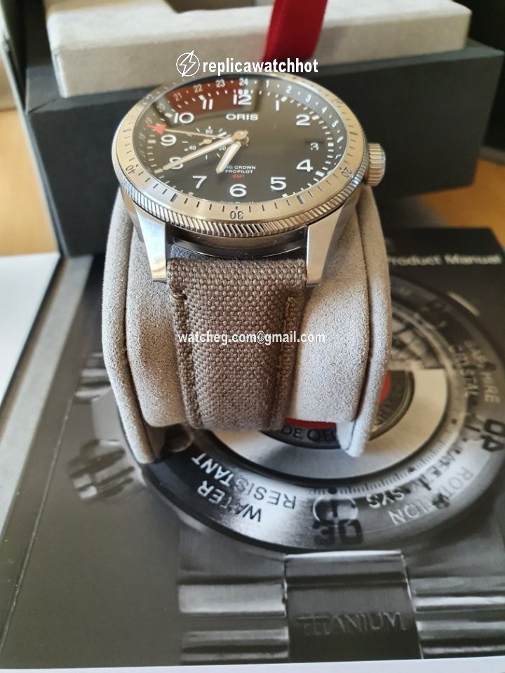 Oris Big Crown ProPilot GMT Mens watch Unisex Automatic Steel 01 748 7756 4064-07 3 22 02LC 5